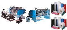 Duplex Center Shaft Type Slitter Rewinder Machine