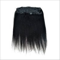 Straight Human Hairs - Color: Black