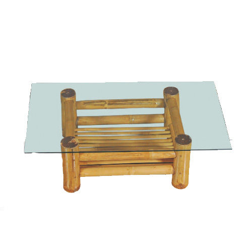 Golden Bamboo Dining Table