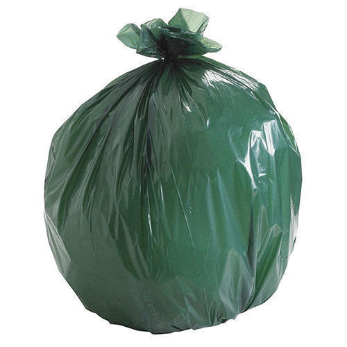 Plain Green Garbage Bag