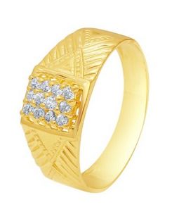 Captivate Gold Finger Ring