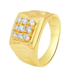 Coherent Gold Finger Ring