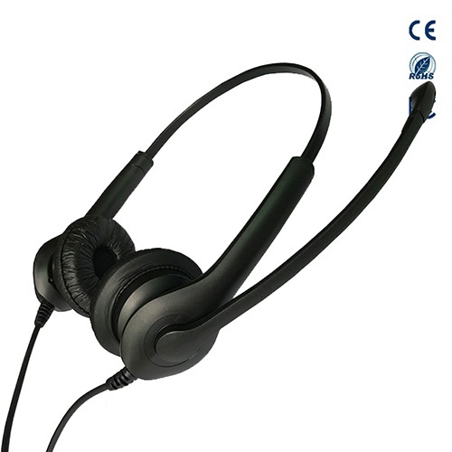 Professional Telephone Call Center Headset With Noise Canceling Mic And Qd Connector By Kensing Electronic Co., Ltd.