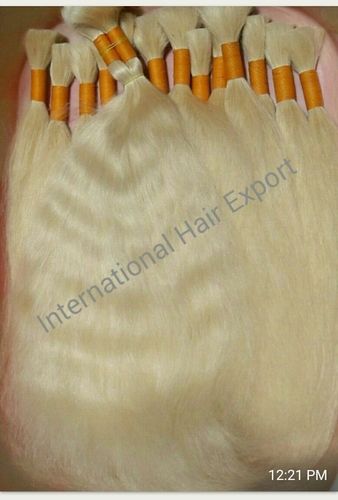 White Human Hair