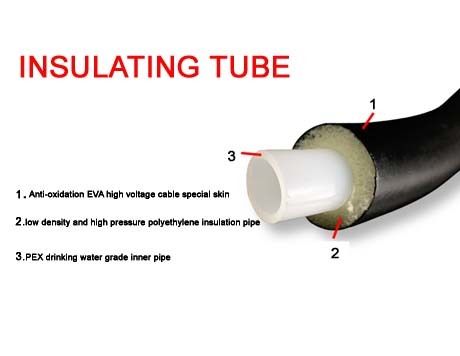 Black Color Insulating Tube