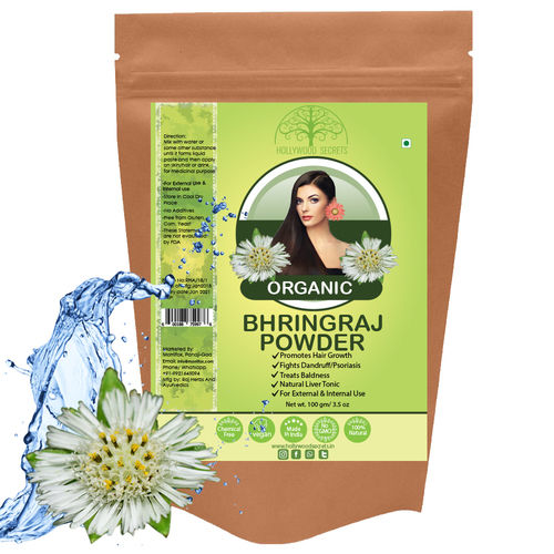 100% Pure Organic Bhringraj Powder For Hair Growth (100 Gms)