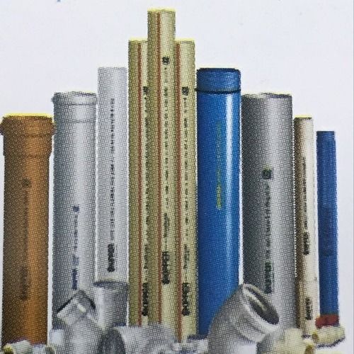 PVC Plastic Drainage Pipes - Seamless Round Design | Durable, Lightweight, Leak-Proof, Weather-Resistant