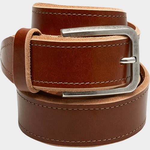 Solid Brown Leather Belts