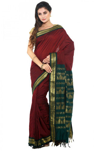 Ladies Designer Cotton Saree