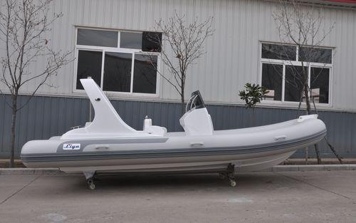 Liya 20Ft Rib Boat Fiberglass Hull Marine Rubber Boat Engine Type: Outboard