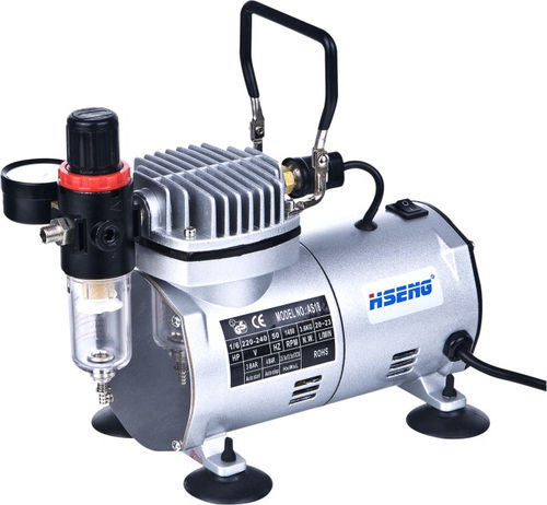  मिनी एयर कंप्रेसर किट (Hseng As18K-2) पावर: 200W से 3Kw वाट (W) 