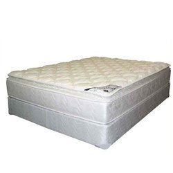 White Premium Spring Double Bed Mattress