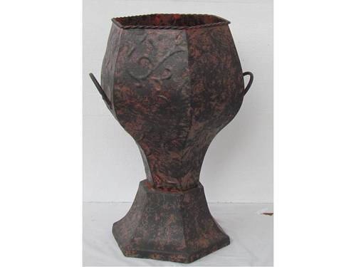 Garden Vase Embossed