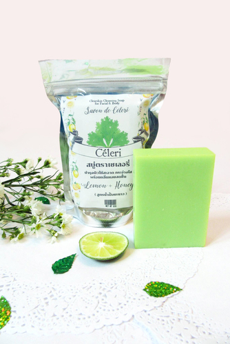 Lemon Honey Soap: Aroma Whitening And Acne Care Bar