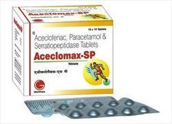 Pain Reliever Aceclomax SP Tablet