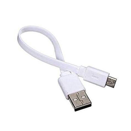 White Power Bank Usb Cable