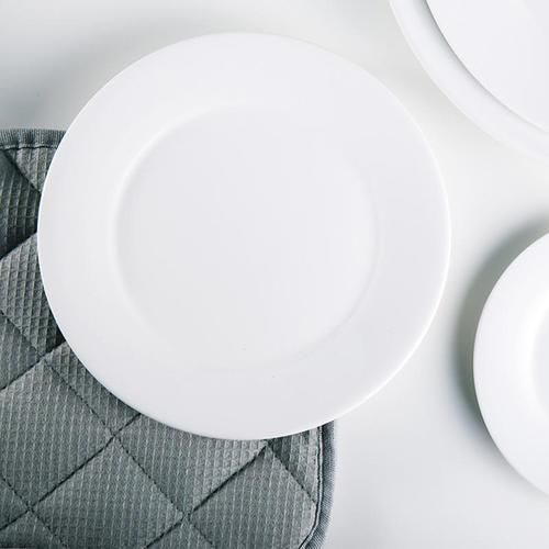 White Dinner Plate