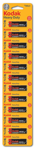 Extra Heavy Duty Zinc-chloride Batteries (Kodak)