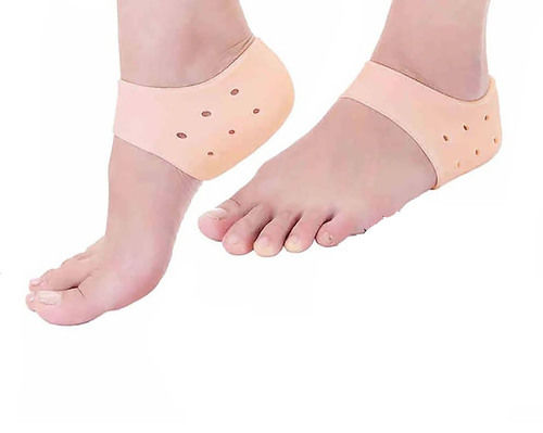 Plastic Silicon Heel Pain Relief Socks