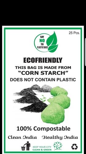 Cpcb Certified Compostable Plastic Bags