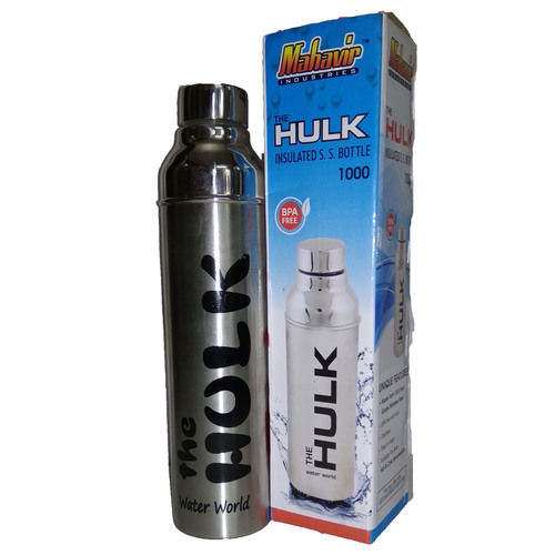 Stainless Steel Cold Water Storage Bottle (Hulk 1000)