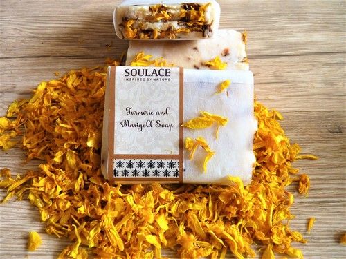 Bar Turmeric And Marigold Soap