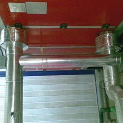 Red Acoustic Enclosure Ventilation Systems