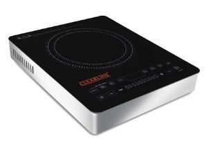 Flawless Black Halogen Cooktop