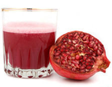 Fresh And Tasty Pomegranate Juice