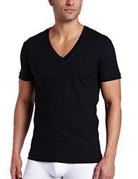 Black Men V Neck T Shirts