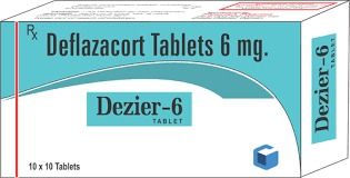 Deflazacort Tablets - 6mg | Premium Quality Ingredients, Superior Safety Packaging