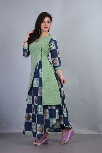 Ladies Polyester Kurti Size: Medium