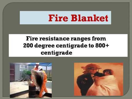 Light Weighted Fire Safety Blankets