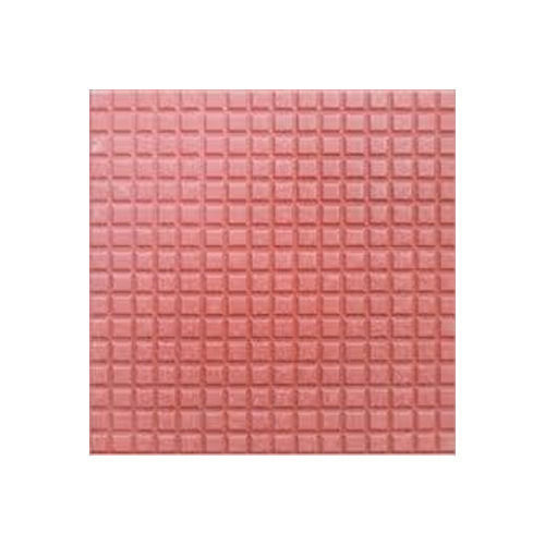 Red Chequered Cement Tiles Size: 12X12 Inch