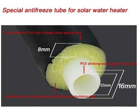 Antifreeze Tube For Solar Water Heater