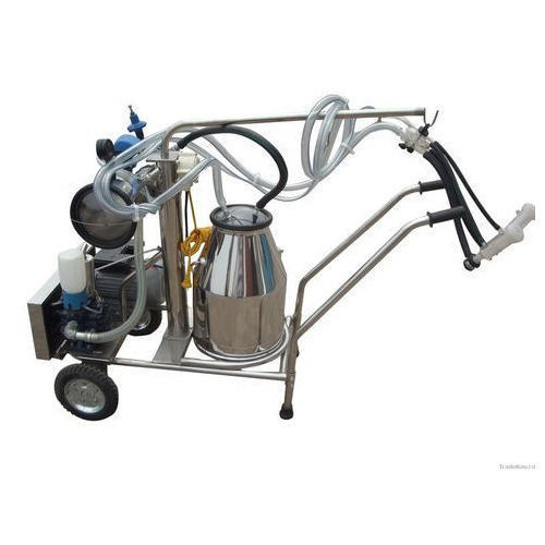 Silver Automatic Delaval Milking Machine