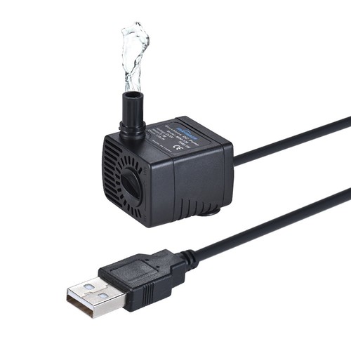 छोटे फाउंटेन के लिए मिनी डीसी 5 वी क्विट मोटर सबमर्सिबल ब्रशलेस वॉटर पंप