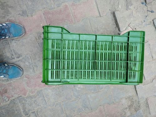 Plastic Green Crate For Fruits
