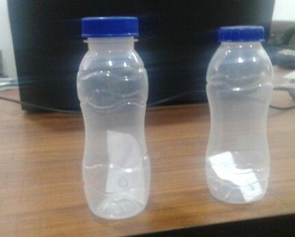 Transparent Plastic Milk Bottle
