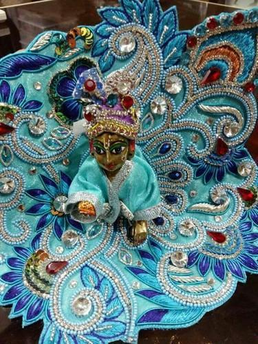 Blue Color Jardoji Dress For Thakur Ji at Best Price in Ghaziabad Kanha Shringar