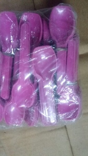 Disposable Plastic Spoon - Durable Material, Ergonomic Design | Fine Finish, Optimum Strength, Lightweight
