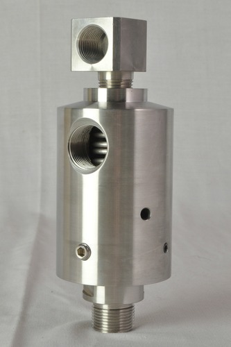Dual Flow Rotary Union - Compact Versatile Design for Water & Chemicals | High Quality Assurance, Predefined Quality Control Measures