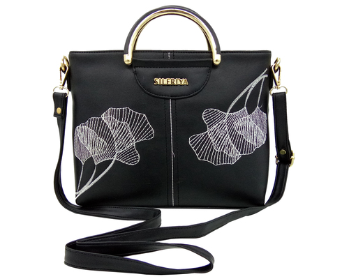 Elegant Look Ladies Handbags SIBAKR08-Black1