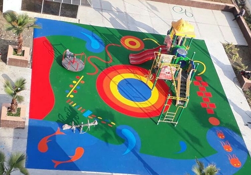 Kids Play Area EPDM Rubber Flooring