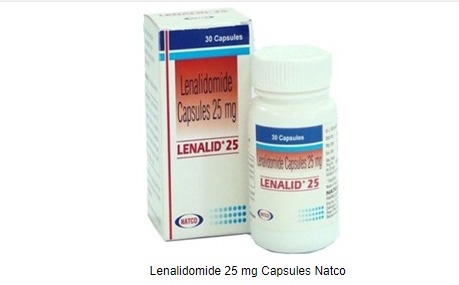 Lenalidomide Capsule 25mg 30 Capsules Bottle Pack
