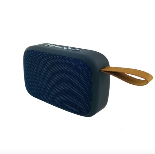 Portable Wireless Bluetooth Speaker - ABS+Fabric, 120mm*80mm*35mm | Superior HD Sound, Enhanced Bass, Built-in Mic, FM Radio, TF Card Support