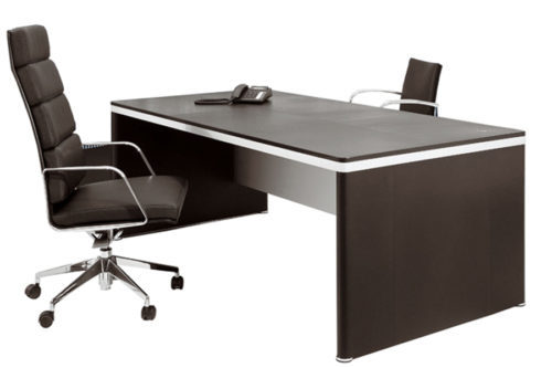 Pure Wooden Office Table - Supreme Quality Wood, Ergonomically Designed for Comfort and Aesthetic Appeal