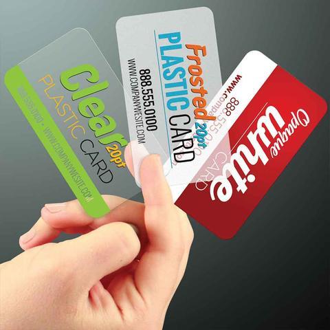 Simple Plastic Visiting Card - Premium Quality Material, Exact Quality Checks | Faultless Design, Affordable Rates