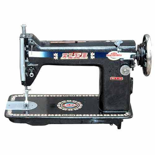 Square Shape Sewing Machine - Sturdiest Design, Balanced Rotary Hook & Spiral Steel Bevel Gears, 2000 s.p.m Speed, Stitch Length Variation for Tailors