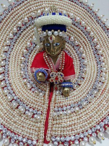 Thakur Ji'S Beautiful Pearl Dress